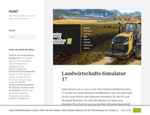 Tablet Screenshot of holkf.de